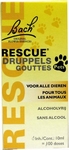 Bach Rescue druppels voor dieren (zonder alcohol) 10ml