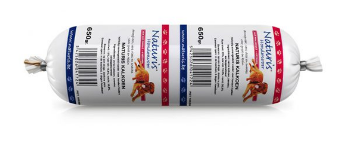 Naturis houdbaar Kalkoen 650gr