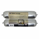Carnis gestoomde worst Konijn 400g