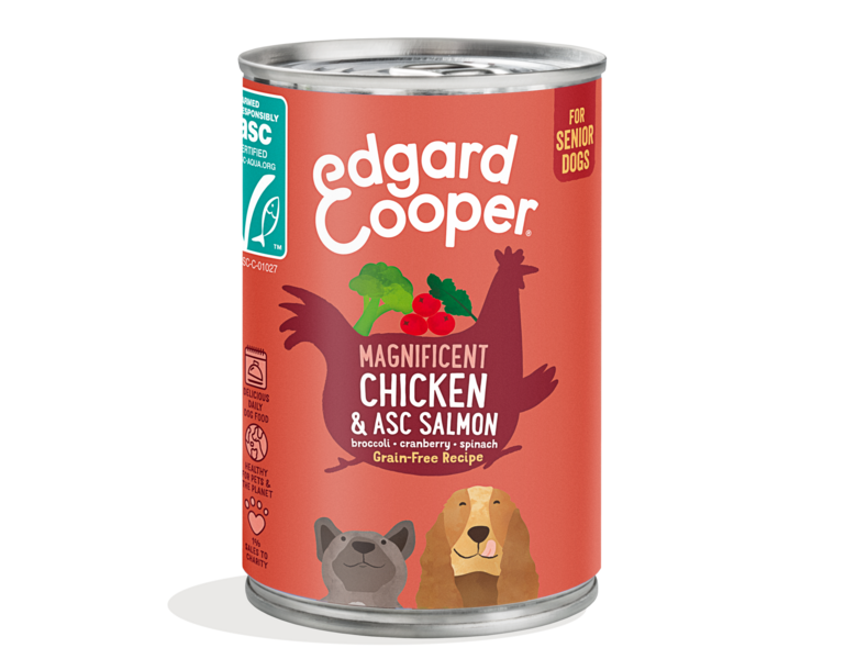 Edgard & Cooper Kip&Zalm 400g