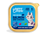 Edgard&Cooper Zalm en Kip paté 85g