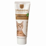 SPARROW Pet Leverworstpasta met CBD voor katten 75g