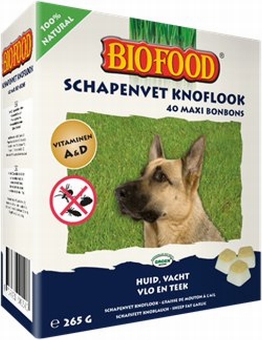 kijken naar voren gebracht uitglijden Biofood Schapenvet bonbons met Knoflook 40 stuks